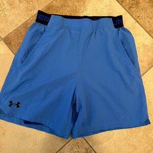 Under Armour Men's Athletic Blue Shorts
